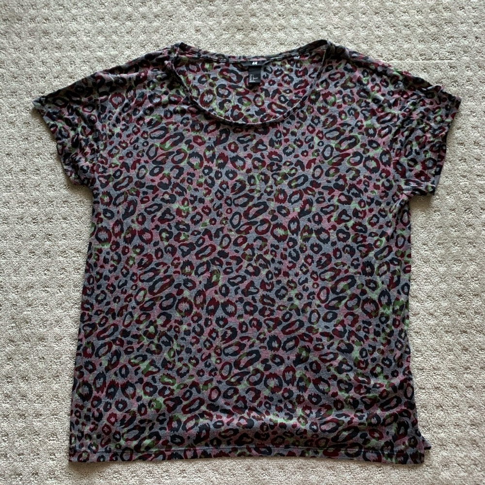 H&M Leopard Shirt